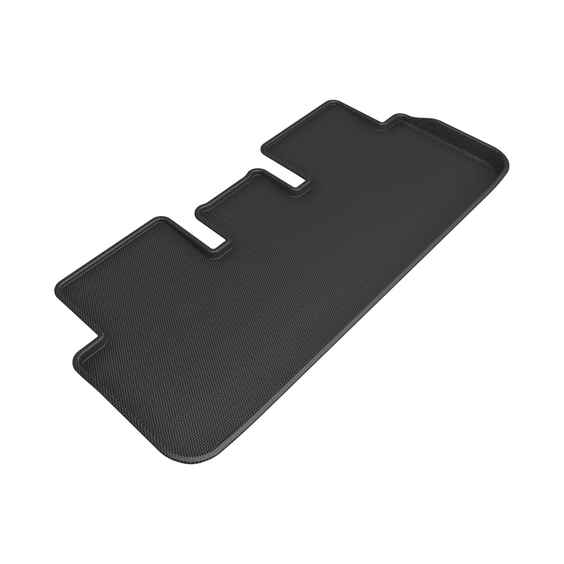 Tesla Model S Floor Mats - Rear - 3D MAXpider - Kagu Series - Black - `21-`23 Tesla Model S Floor Mats - Rear - 3D MAXpider - Kagu Series - Black - `21-`23